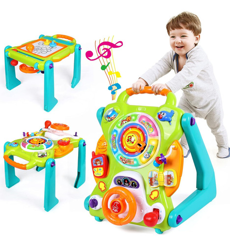 Andador De Bebê 3 Em 1 Para Meninos E Meninas Sit To Stand T