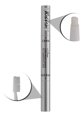 Cera Modeladora De Sobrancelhas Ruby Kisses Go Brow Rbw01b