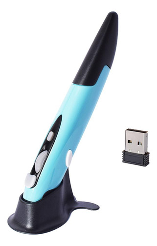 2.4g Usb Inalámbrico Óptico Ratón En Apariencia De Azul