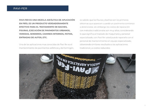 Asfalto En Frio (bolson 1 Ton) Ideal Baches, Pozos Y Veredas
