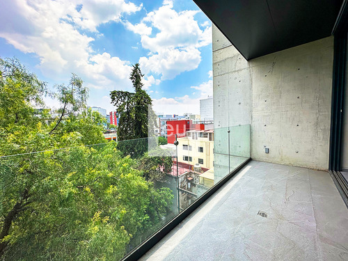 Departamentos En Venta Con Terraza A Vistas Arboladas En La Nápoles