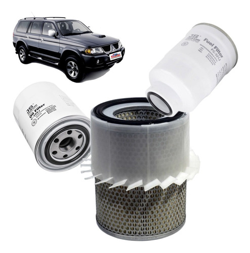 Kit De Filtros Japon Mitsubishi Montero Sport 2.5 1998-2008