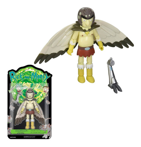 Rick Y Morty Hombre Pájaro Birdperson Figura Acción Funko