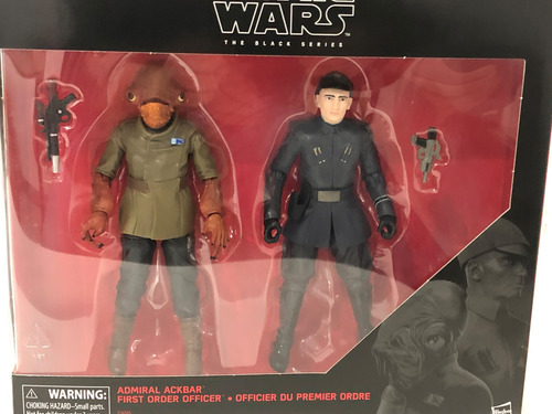 Star Wars The Black Series Admiral Ackbar First Ordr Officer
