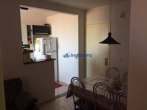 Apartamento À Venda, 46 M² Por R$ 165.000,00 - Vale Dos Tucanos - Londrina/pr - Ap0794
