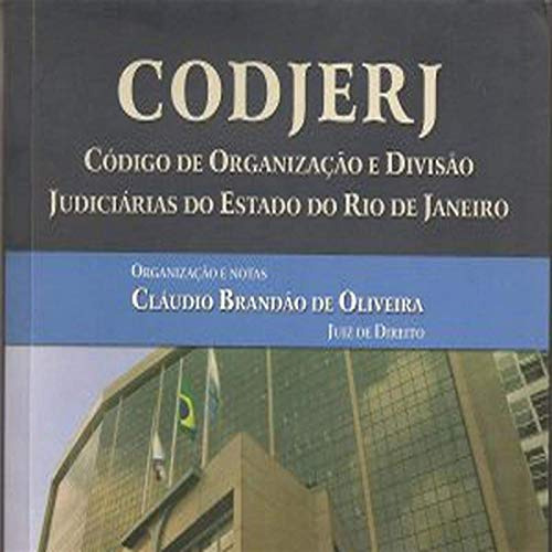 Livro Codjerj Código De Organização E Divisão Judiciárias Do