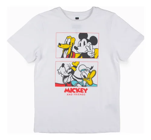 Pack Poleras Niño Mickey Y Sus Amigos Rojo Disney