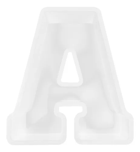 Extra Large Silicone Letter Moulds