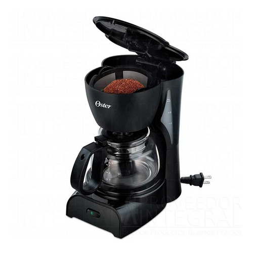 Imagen 2 de 2 de Cafetera Roja De 4 Tazas Con Filtro Permanente Oster