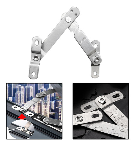 Tf Rolha De Janela Janela Sash Lock Restritor 15,6 Cm X 13