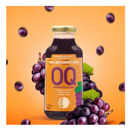 Jugo De Uva Natural - Oq 300ml
