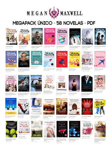 Megapack - 58  Novelas - Megan Maxwell