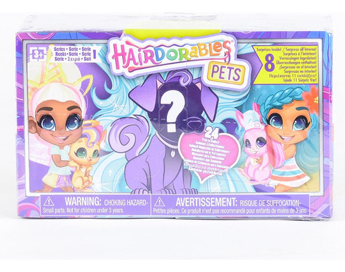 Set Hairdorables Mascotas