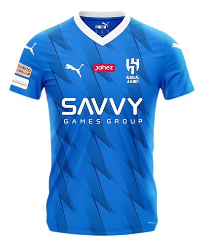 Camisa Al-hilal I 23/24 Masculina - Azul