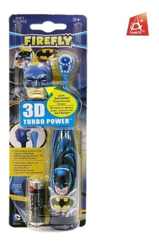 Cepillo De Dientes Firefly Batman 3d Turbo Power