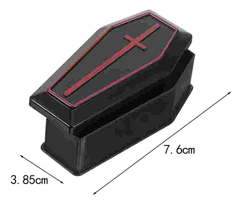 10 Piezas De Mini Cajas De Ataúd Para Decoración De