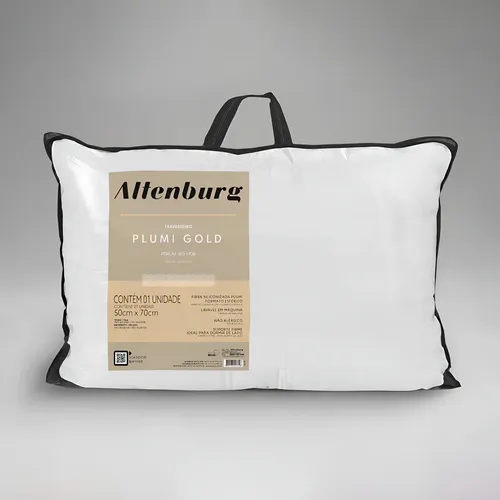 Travesseiro Altenburg Plumi Gold 50cm X 70cm