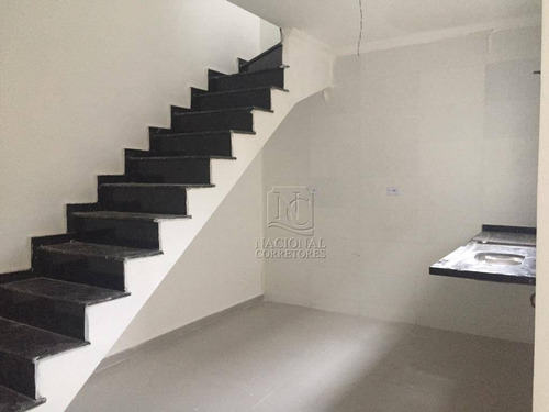 Cobertura À Venda, 80 M² Por R$ 280.000,00 - Parque João Ramalho - Santo André/sp - Co4620