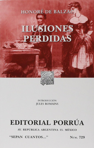 Libro Ilusiones Perdidas