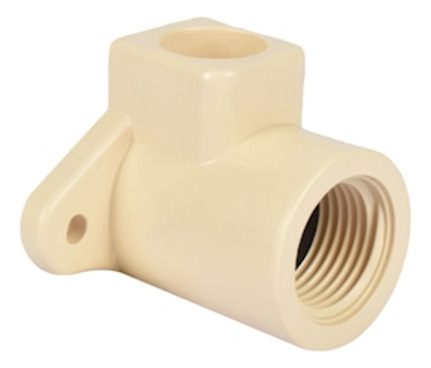 Codo Adaptador De 90 Grados 1/2 Pulgada Con Brida (12pz)