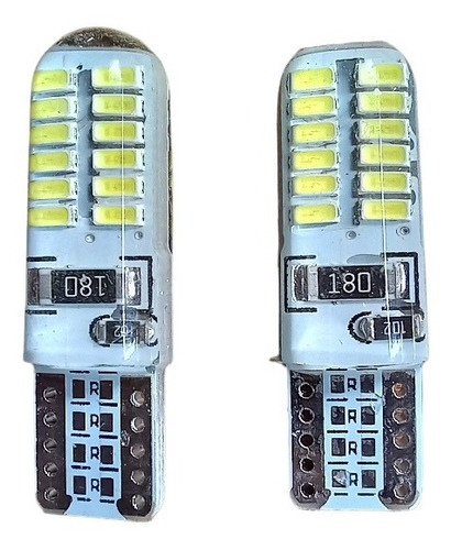 Bombillo Muelitas Led T10 Fijas/strobo  Y Solo Strobo 