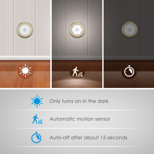 Amir Luces Con Sensor De Movimiento, Luces Nocturnas Led Ali