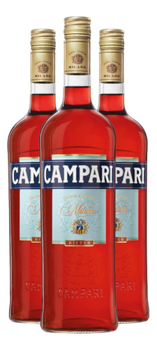 Aperitivo Campari Pack X3