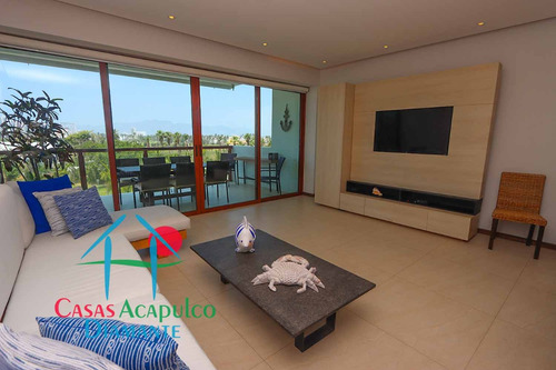 Cad La Isla Fiji O5. Depa De Playa Con Terraza. Incluye Servicio De Limpieza
