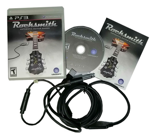 Rock Smith Authentic Guitar Games Con Cable (Usado)