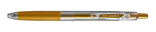 Caneta Esferográfica Pop´lol 0,5mm Dourada Pilot