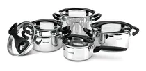 Comprar Juego De Olla Capriccio 10 Pz Acero Inox Record 