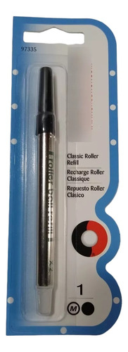 Tanque Repuesto Sheaffer Roller Refill M Negro Azul