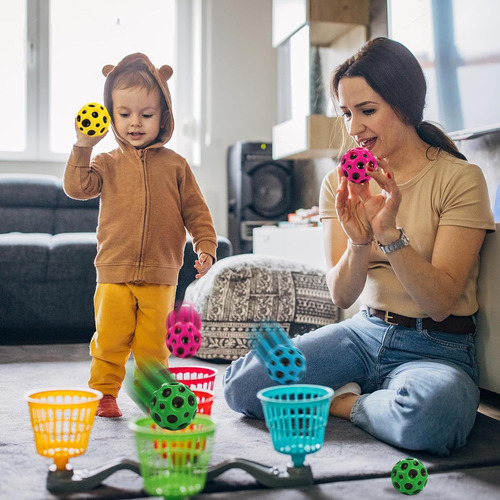 3 Mini Bolas De Rebote Súper Altas, Bolas Espaciales De Goma