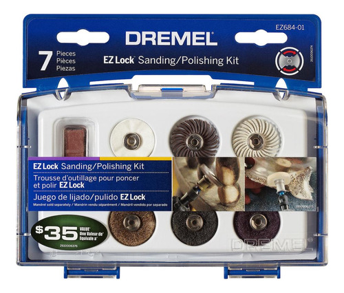 Kit Ez Lock De Lijar Y Polir 7 Piezas Mod E684