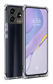 Funda Para Zte Axon 50 Lite Transparente Adsorbente