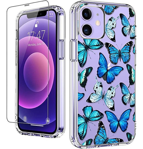 Luhouri Teléfono 12 Case, Teléfono 12 Pro Case Con Protector