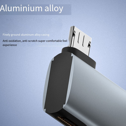 Adaptador De Cable Otg G94k Con Alimentación Micro Usb A Usb