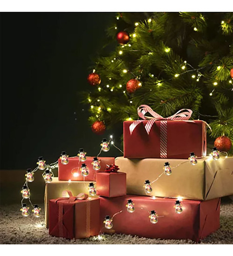 Navidad Familia Sala De Estar Jardín Led Decorativo Led 10m