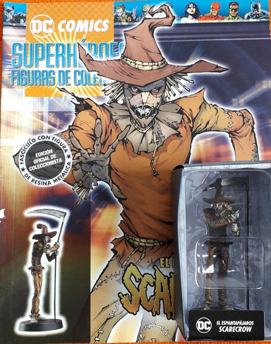 Figura De Coleccion Dc Superheroes El Espantapájaros 