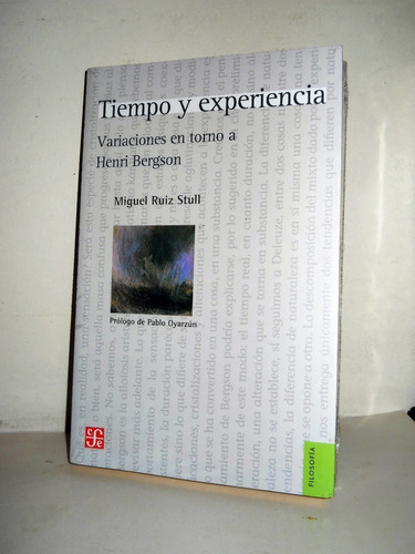 Tiempo Y Experiencia- Variaciones En Torno A Bergson- Stull.