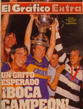 El Grafico Especial 60 Boca Campeon Supercopa 89