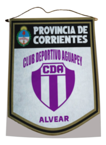 Banderin 40cm Gold Corrientes Deportivo Aguapey Alvear Deportivo Aguapey Alvear Deportivo Aguapey Alvear