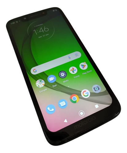 Motorola G7 Play 32 Gb Azul 2 Gb Libre Cargador Fact A/b L7 Azul Oscuro (Usado)