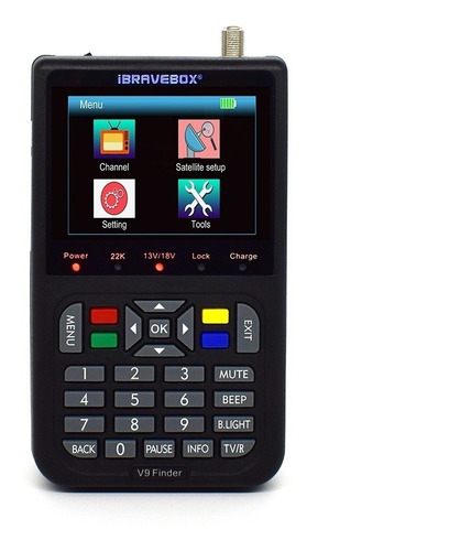 Buscador Satelital Medidor Ibravebox V9 Finder Digital
