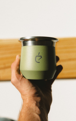 Imagen 6 de 9 de Un Mate - Oliva Green + Bombilla