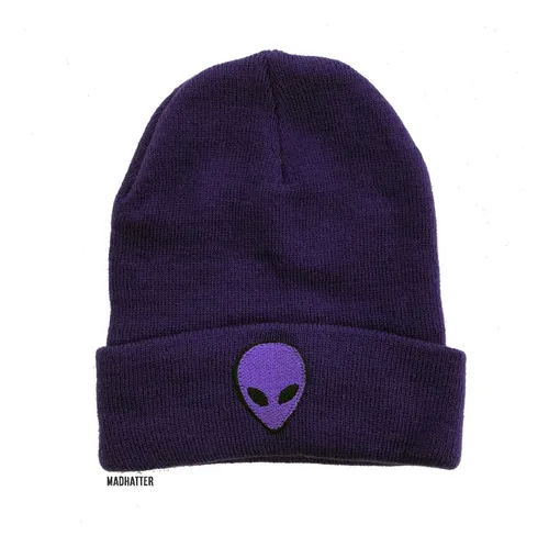 Gorro Violeta Alien Aliens Marciano Por Mayor Y Menor