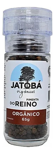 Pimenta Do Reino Orgânica Embalagem Com Moedor 48g - Jatobá