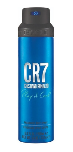 Body Spray Cr7 Play It Cool C. Ronaldo 200 Ml Caballeros