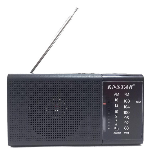 Radio Am-fm Análogo Portátil Conector 3.5 Mm Similar A Sony