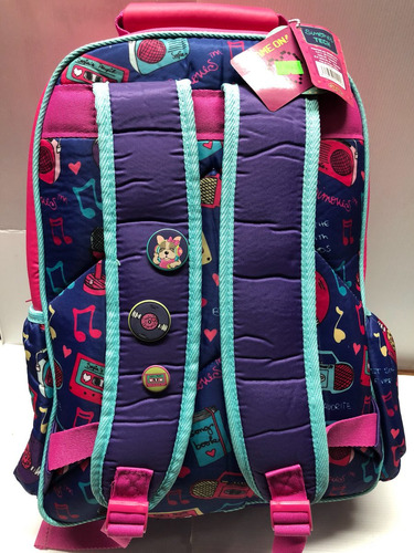 Imagen 2 de 4 de Mochila Simones Tech 16 Espalda . Duendesyprincesas